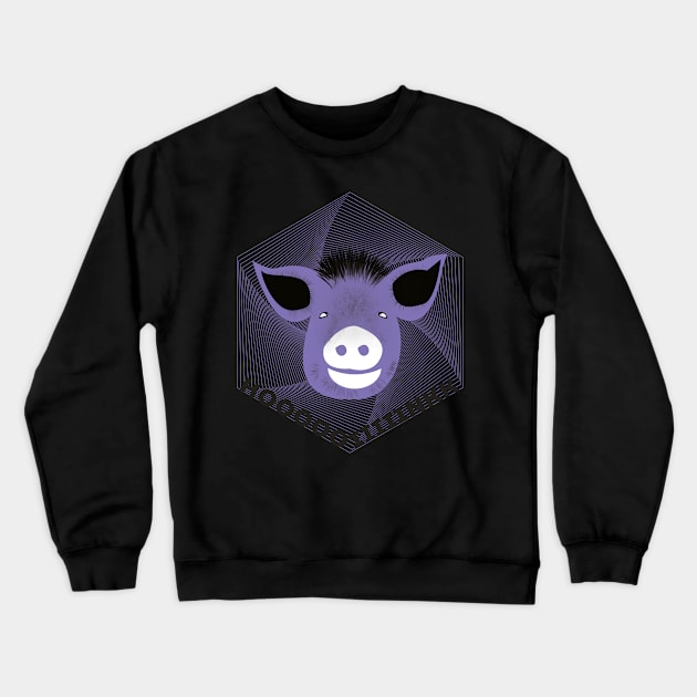 Piggy Crewneck Sweatshirt by Stecra